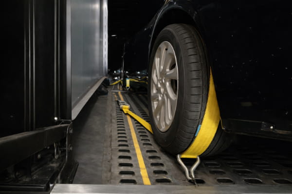 car transport safety strap